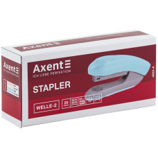 Степлер №24/6, 20 арк. "Axent" /4820-08-A/ Welle-2 пласт., Pastelini, жовтий (1/12/96)