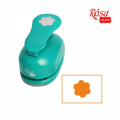 Діркопробивач фігурний "ROSA Talent" /884/ 3,8см "Квітка-1"