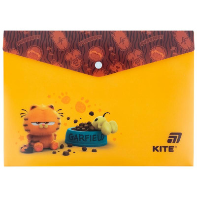 Папка на кнопці А4 "Kite" /GF25-244-1/ Garfield THEATRICAL 2024 (1/12)