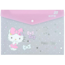 Папка на кнопці А4 "Kite" /HK25-244-5/ Hello Kitty (1/12)