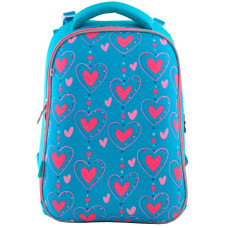 Рюкзак каркасний "1В" /556034/ H-12 "Romantic hearts" (1/6)