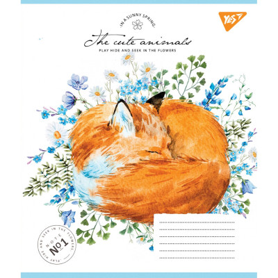 Зошит уч. "YES" 12арк.# /766924/ "Sunny spring" (25/500)