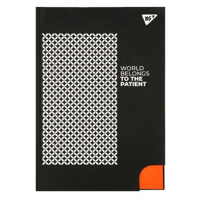 Зошит А4/96 # "YES" /152040/ 7БЦ "Success is built. Black" (1/10/20)