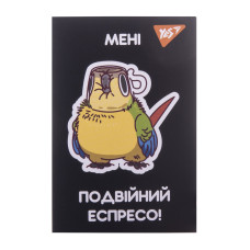 Блокнот А7/48 # склейка "YES" /152105/ "Mysterious world" (1/40/320)