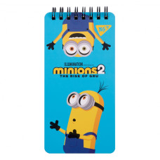 Блокнот 80х160/60 подвійна спіраль "YES" /151768/ "Minions" (1/30/60) Блокнот 80х160/60 подвійна спіраль "YES" /151768/ "Minions" (1/30/60)