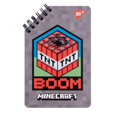 Блокнот 95х145/60 подвійна спіраль "YES" /151759/ "Minecraft" (1/30/60) Блокнот 95х145/60 подвійна спіраль "YES" /151759/ "Minecraft" (1/30/60)
