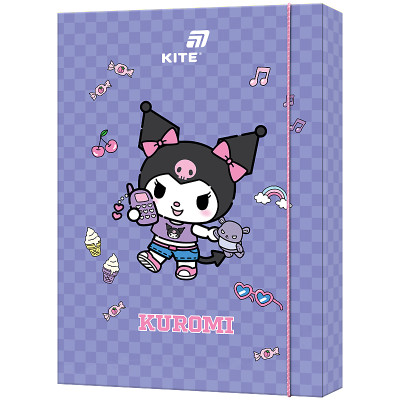 Папка для праці А4 "Kite" /HK25-213-2/ Kuromi Куромі (1/5)