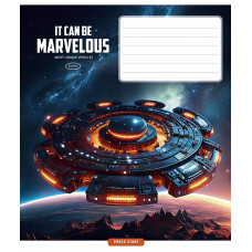 Зошит уч. "Star" 18арк.== /3591L/ "Marvelous" ВД-лак (хлопчик) (25/250)