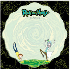 Папір з клейким шаром 70*70 мм "Kite" /RM23-298-2/ 50арк "Rick and Morty" (1/24/576)