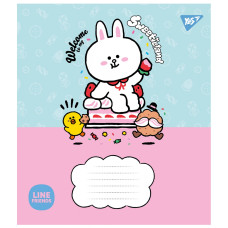 Зошит уч. "YES" 12арк.== /766949/ "Line Friends. Sweetieland" (25/500)