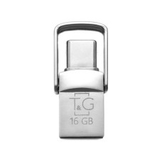 Флеш пам'ять "T&G" 16GB Type C металева серія 104