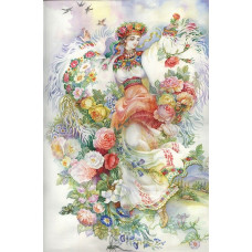 Алмазна мозаїка "Go to art" /189770/ "Гуцулка" 21*25 см на картоні 5D Алмазна мозаїка "Go to art" /189770/ "Гуцулка" 21*25 см на картоні 5D