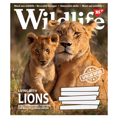 Зошит уч. "YES" 96арк.# /766123/ "Wild life" (5/120)