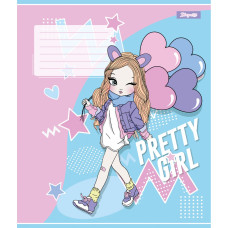 Зошит уч. "1B" 12арк.// /767205/ "Pretty girl" (25/500)
