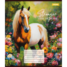 Зошит уч. "1B" 12арк.// /767207/ "Stronger than the storm" (25/500)