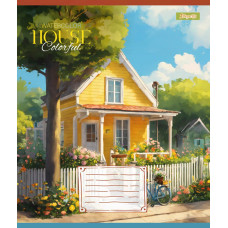 Зошит уч. "1В" 48арк.# /767097/ "House colorful" (10/200)