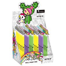 Ручка кулькова "Kite" /TK23-353/ Tokidoki, синя (36/1296)