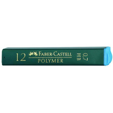 Грифель для механічного олівця "Faber-Castell" /OF/9127/521702/ 0.7ММ 2B, 12шт у пеналі (12/576)