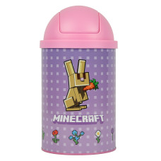 Настільний контейнер для сміття "YES" /708570/ “Minecraft.Spring” металевий, 10*18см (1/12/72)