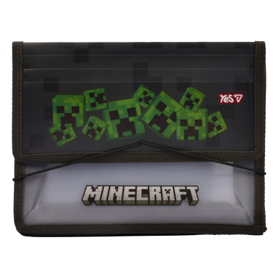 Папка для зошитів пл. на гумці В5 "Yes" /492360/ "Minecraft.Creepers" (1/24/96)