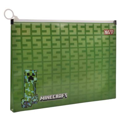Папка з бігунком B5 "Yes" /492350/ "Minecraft Creeper" (12/72)