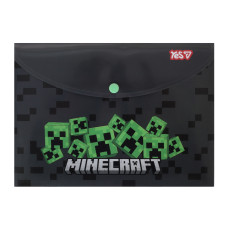 Папка-конверт на кнопці B5 "Yes" /492000/ "Minecraft Creepers" (12/120)