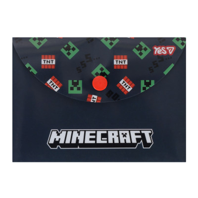Папка-конверт на кнопці B7 "Yes" /492001/ "Minecraft TNT" (10/200)