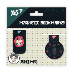Закладки магнітні "YES" /708120/ "Anime fox", 2шт (1/10/500) Закладки магнітні "YES" /708120/ "Anime fox", 2шт (1/10/500)