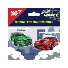 Закладки магнітні "YES" /708119/ "Cool Street drift", 2шт (1/10/500) Закладки магнітні "YES" /708119/ "Cool Street drift", 2шт (1/10/500)