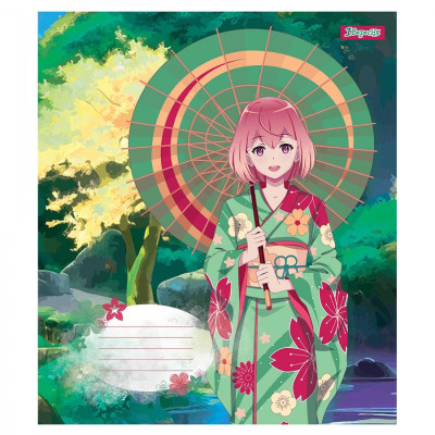 Зошит уч. "1В" 18арк.== /766597/ "Sakura girls" (25/400)