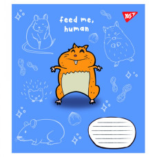Зошит уч. "YES" 18арк.== /766608/ "Feed me" (25/400)