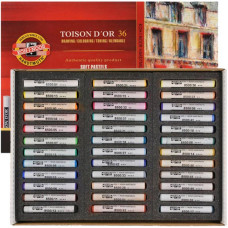 Пастель "Koh-i-Noor" 36кол. "TOISON D'OR" /8515/ (1/2/4)