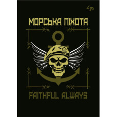 Блокнот A6/40 "4PROFI" /509520/ ## Захисники "Морська піхота",  мат/лам, Уфлак (1/100)
