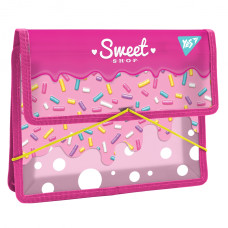 Папка для зошитів пл. на гумці В5 "YES" /491993/ "Sweet Cream" (1/24) Папка для зошитів пл. на гумці В5 "YES" /491993/ "Sweet Cream" (1/24)