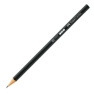 Олівець пр. "Faber-Castell" /1111/111102/ 2В жовтий, чорний (12)