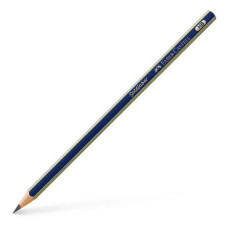 Олівець пр. "Faber-Castell" /1221/112500/ HB GOLDFABER синьо-золотий (12/72)