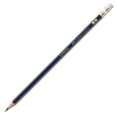 Олівець пр. "Faber-Castell" /1222/116801/ В GOLDFABER з гумкою синьо-золотий (12/72) Олівець пр. "Faber-Castell" /1222/116801/ В GOLDFABER з гумкою синьо-золотий (12/72)