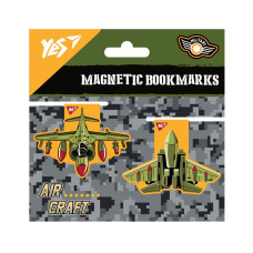 Закладки магнітні "YES" /708112/ "Military", 2шт (1/10/500) Закладки магнітні "YES" /708112/ "Military", 2шт (1/10/500)