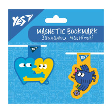Закладки магнітні "YES" /708125/ "Stand with Ukraine", 2шт (1/10/500) Закладки магнітні "YES" /708125/ "Stand with Ukraine", 2шт (1/10/500)