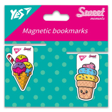 Закладки магнітні "YES" /708115/ "Sweet Cream Ice cream", 2шт (1/10/500) Закладки магнітні "YES" /708115/ "Sweet Cream Ice cream", 2шт (1/10/500)