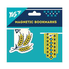 Закладки магнітні "YES" /708123/ "Ukraine", 2шт (1/10/500) Закладки магнітні "YES" /708123/ "Ukraine", 2шт (1/10/500)