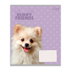 Зошит уч. "1B" 12арк.# /768776/ "Puppy friends" (25/500)