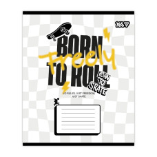 Зошит уч. "YES" 12арк.# /768714/ "Born to skate" (25/500)