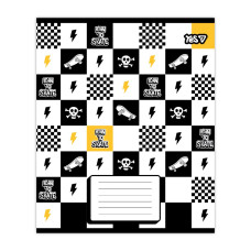 Зошит уч. "YES" 12арк.# /768714/ "Born to skate" (25/500)