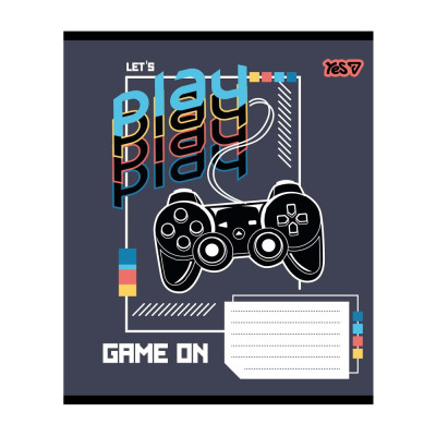 Зошит уч. "YES" 12арк.# /768664/ "Game" (25/500)