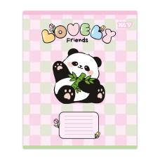 Зошит уч. "YES" 12арк.# /768642/ "Lovely Friends" (25/500)