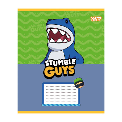 Зошит уч. "YES" 12арк.# /768728/ "Stumble Guys" (25/500)
