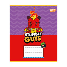 Зошит уч. "YES" 12арк.# /768728/ "Stumble Guys" (25/500)
