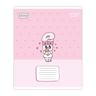 Зошит уч. "YES" 12арк.== /768704/ "Esther Вunny" (25/500)