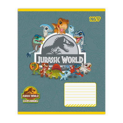 Зошит уч. "YES" 12арк.== /768712/ "Jurassic World. Dino" (25/500)
